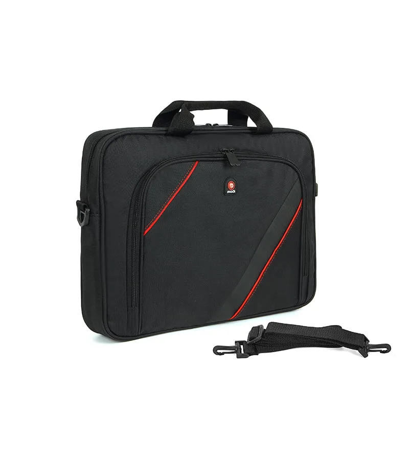 Procity Laptop Çantası Siyah - Kırmızı - Görsel 2