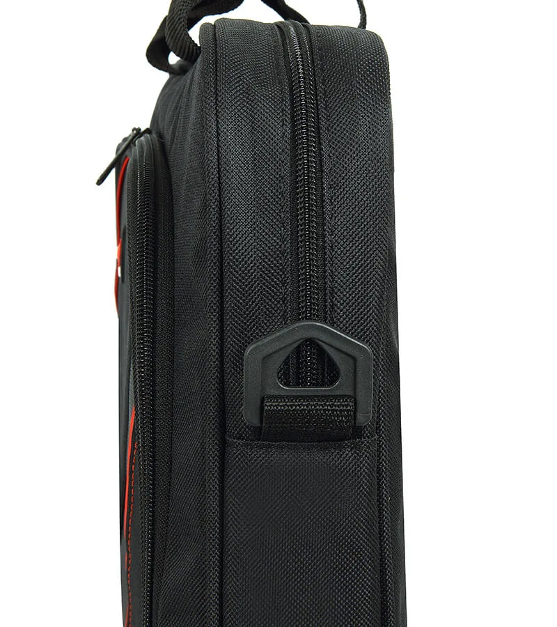 Procity Laptop Çantası Siyah - Kırmızı - Görsel 4